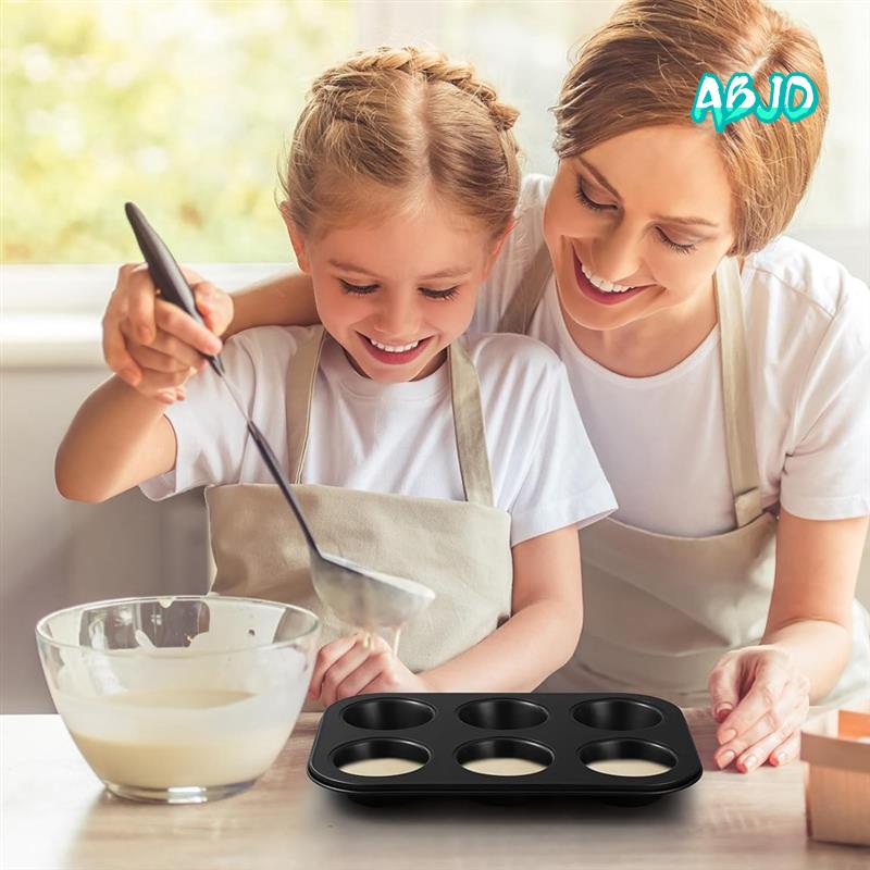 Muffin Tin Nonstick - ABJO-3 Pack Antiaderente Muffin Pan Acciaio