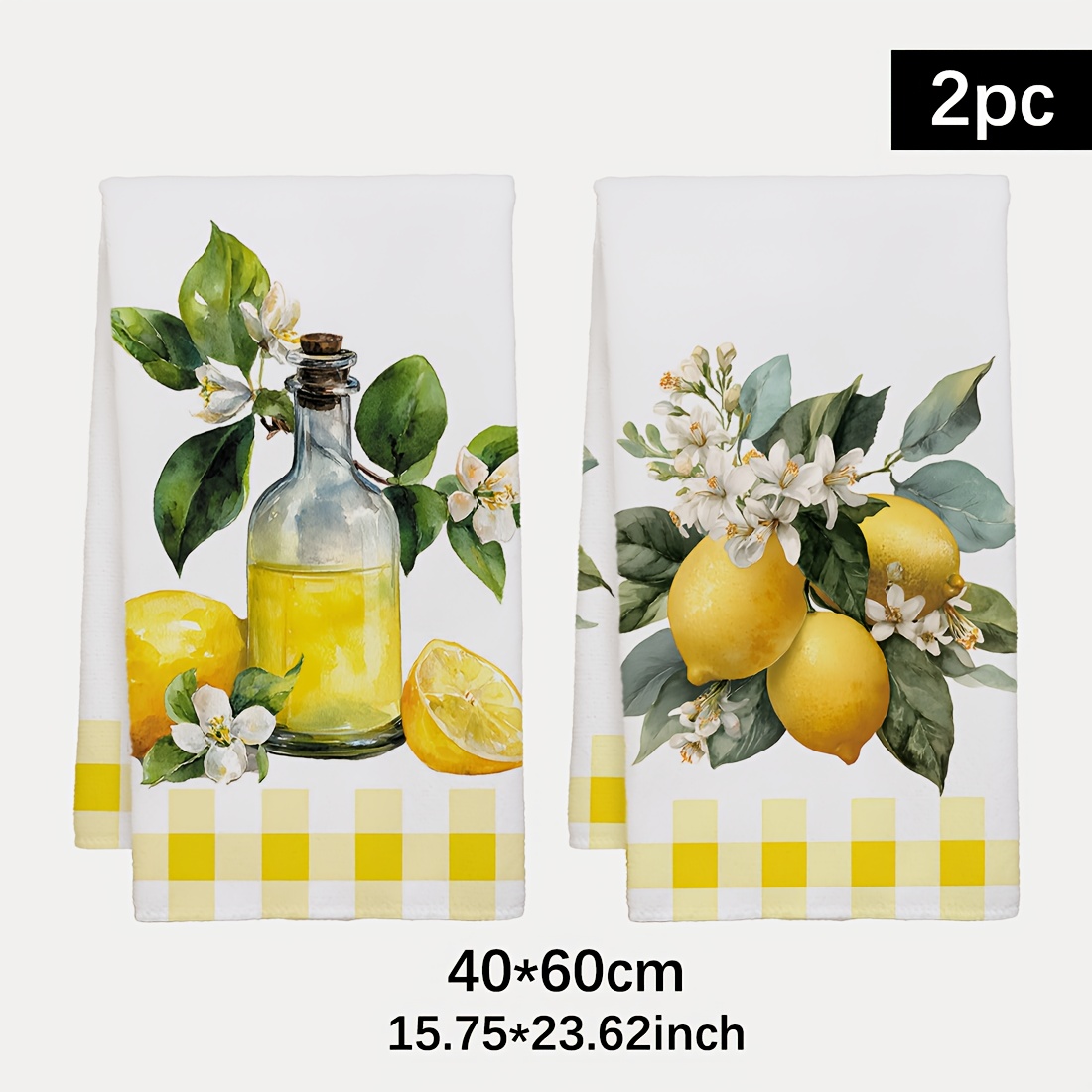 Kitchen And Baking Life - 2 pezzi, strofinacci da cucina con