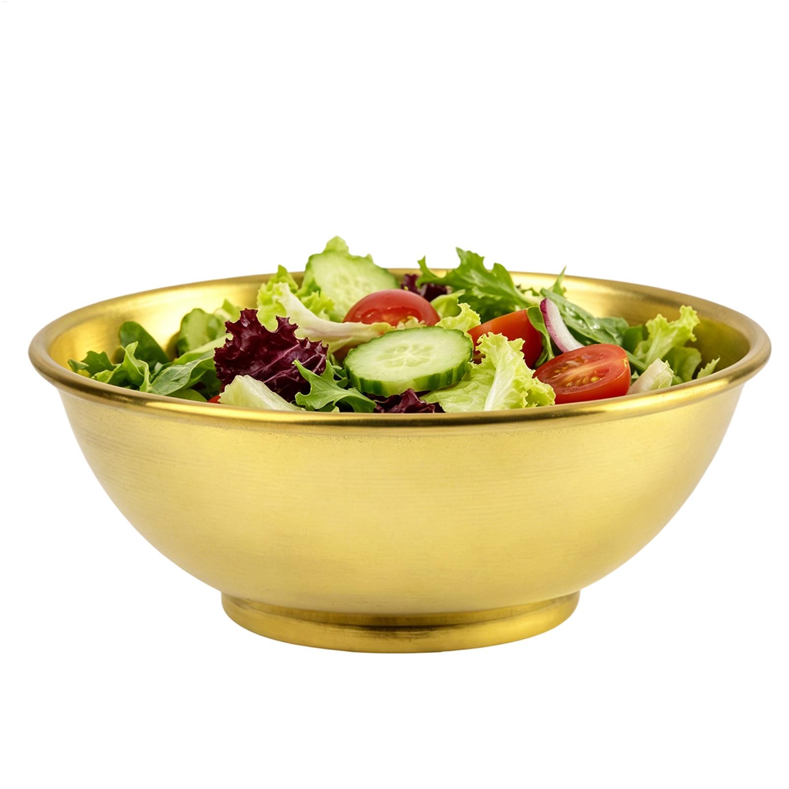 Kitchen Baking Storage - Ciotola in Rame Grande per Insalate,
