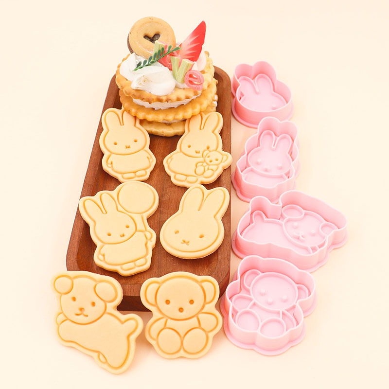 Kitchen Bakery - Stampo per Biscotti Serie Miffy Cartoon,