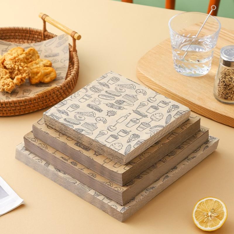 Kitchen Paper For Baking - 100 pz A Prova di Olio
