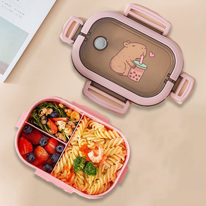 Kitchen Baking Storage - Capybara Bento Lunch Box Anime Animali
