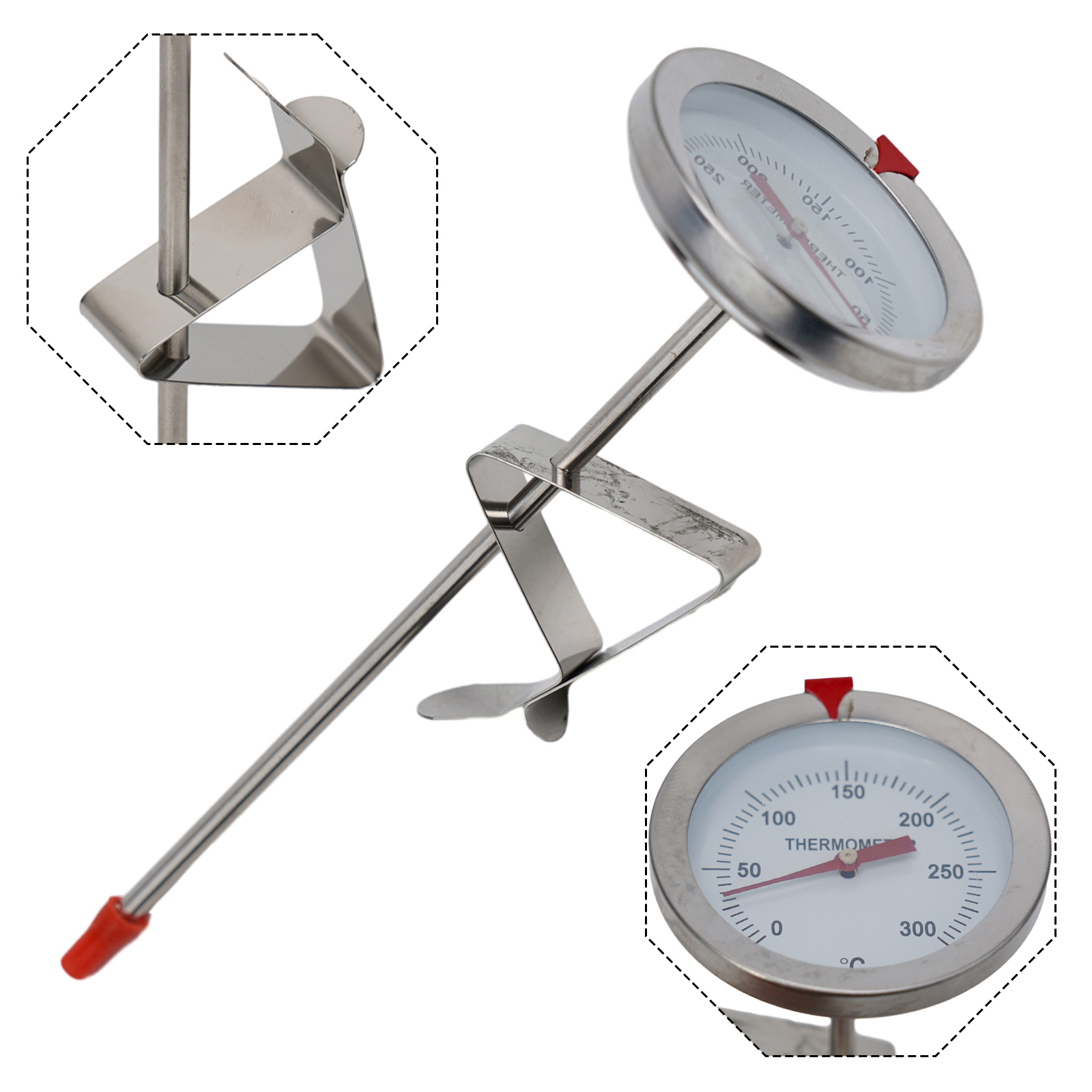 Kitchen Equipment For Baking - Termometro con sonda in acciaio inossidabile