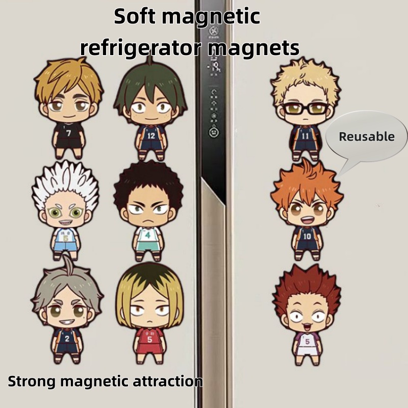 Kitchen Baking Storage - Haikyuu!! Bestseller Adesivi Magnetici Creativi per
