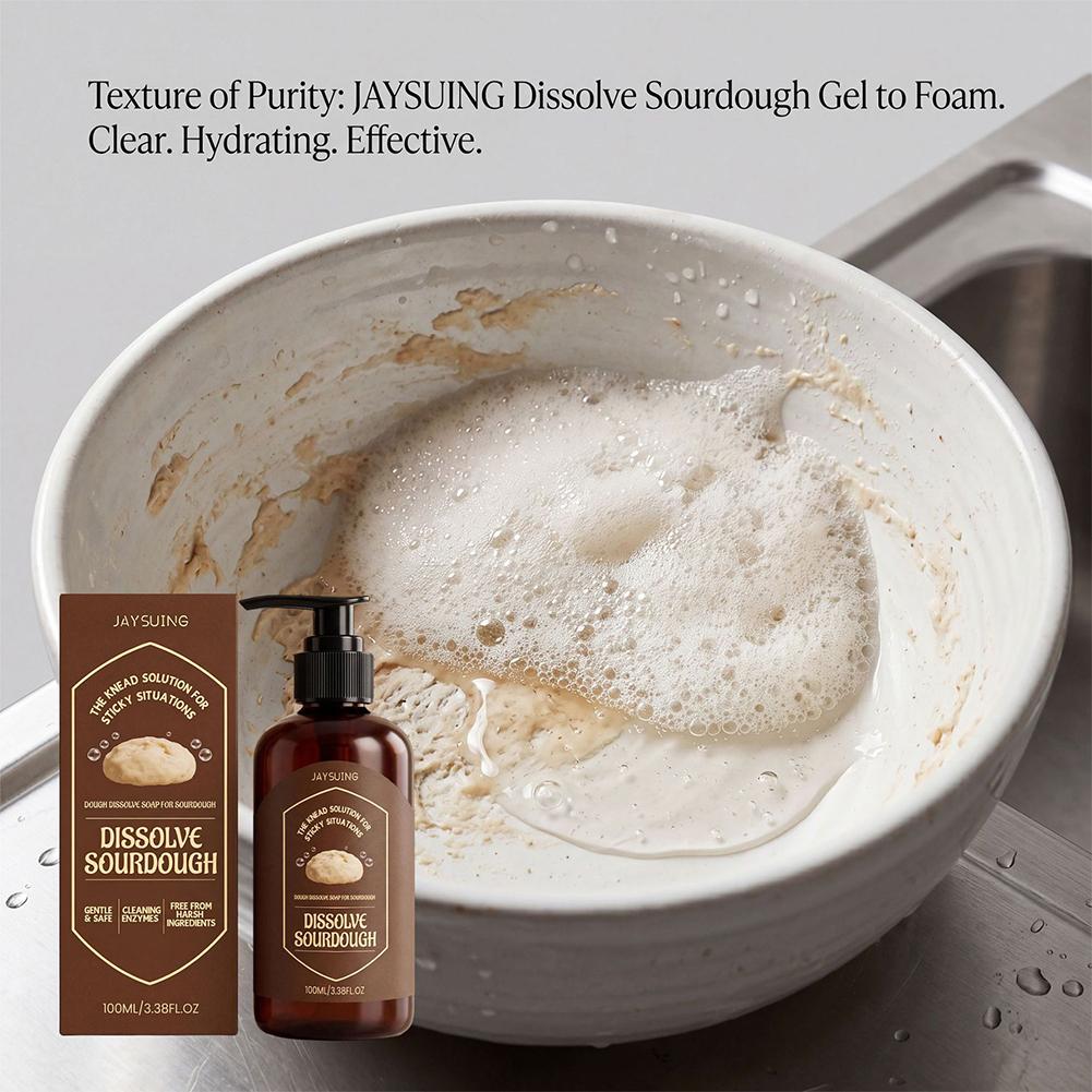 Kitchen Baking Mess - Detergente Liquido per Impasti 100ml, Rimuovi