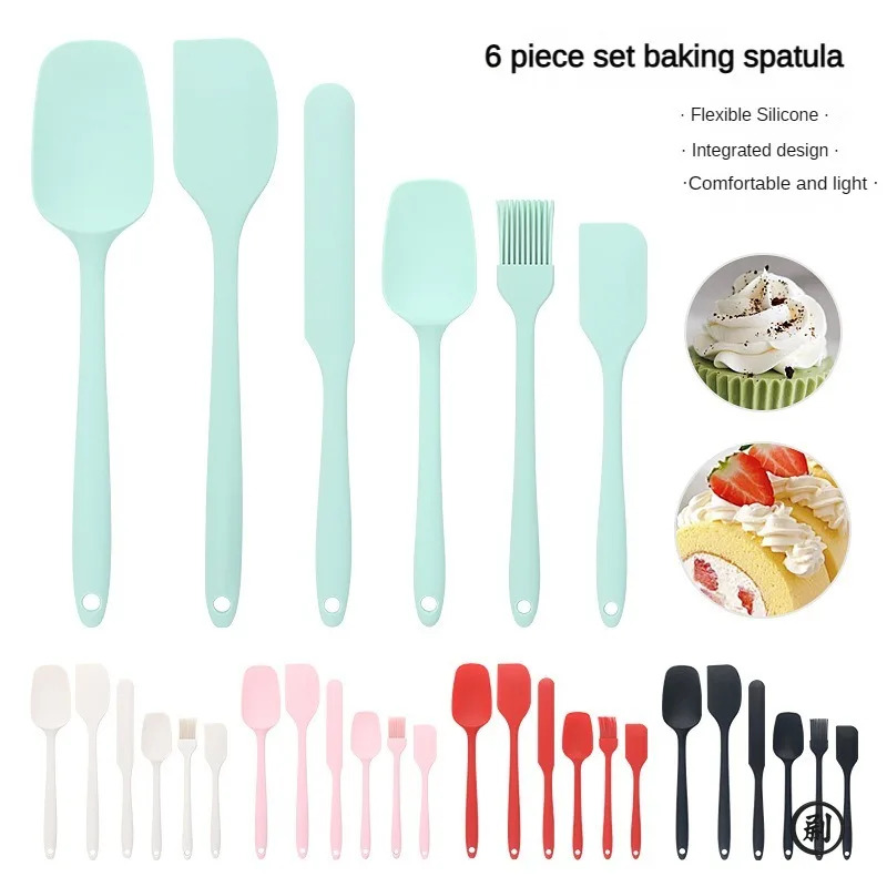 Kitchen Baking Brush - Set di 6 spatole in silicone