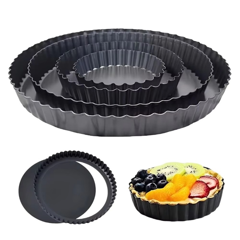 Kitchen Bakery - Stampo per Torte Scanalato con Fondo