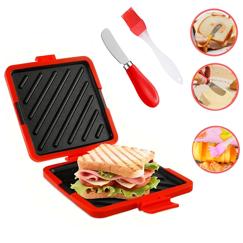 Set da 3 tostapane per sandwic - Kitchen Baking Brush recensione e prezzo