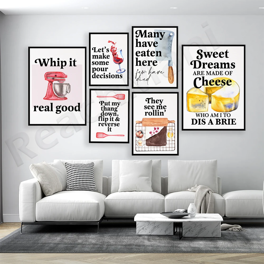 Poster con citazioni divertent - Kitchen And Baking Life recensione e prezzo