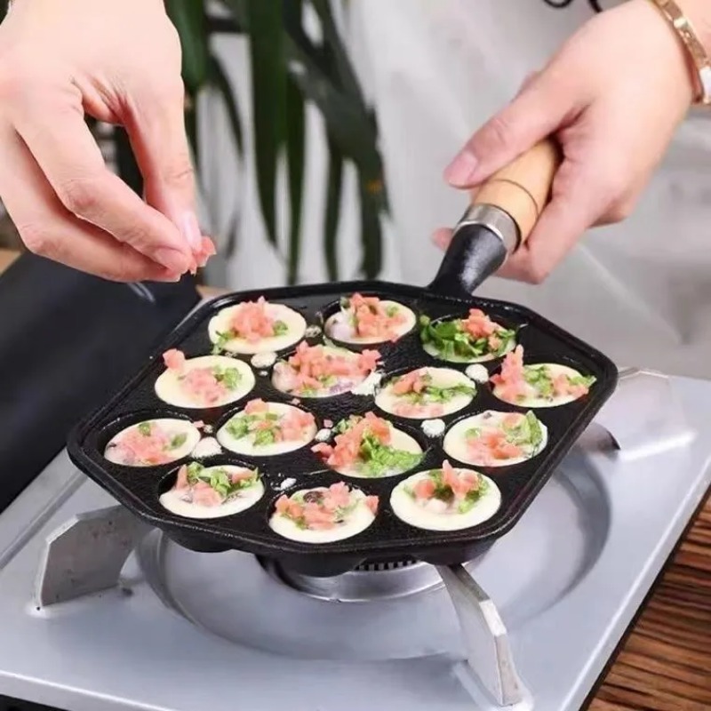 Cottura Takoyaki Pan 14 fori r - Kitchen Baking Brush recensione e prezzo