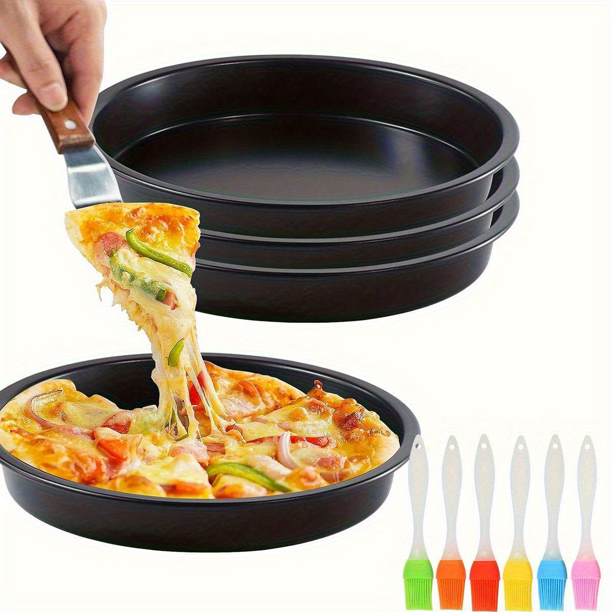 Teglia per Pizza Antiaderente  - Kitchen Baking Brush recensione e prezzo