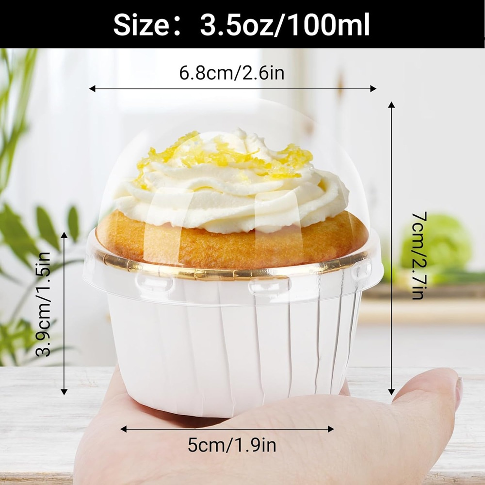 50 pezzi Muffin Cup Involucri  - Kitchen Paper For Baking recensione e prezzo