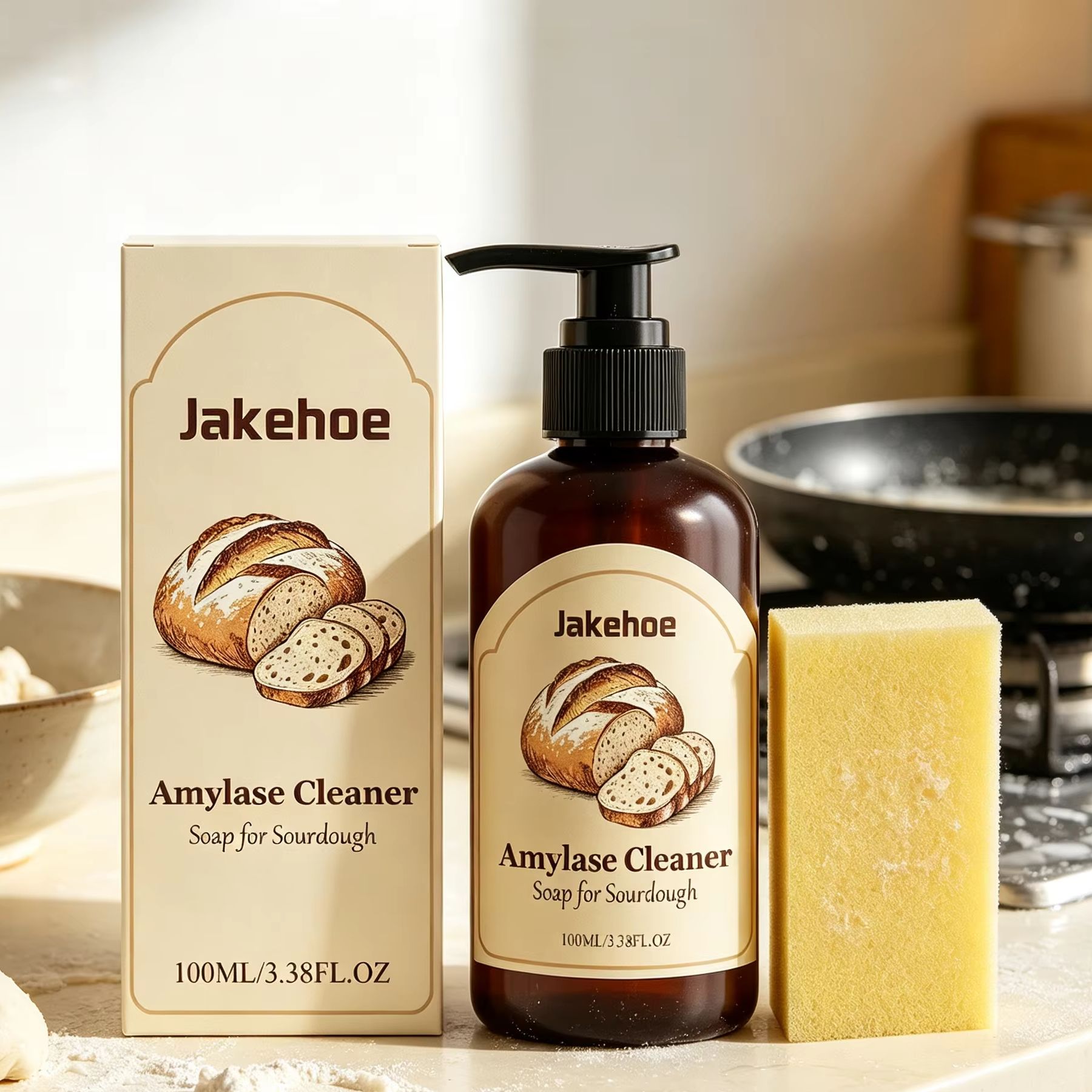Sapone detergente Jakehoe Amyl - Kitchen Baking Mess recensione e prezzo