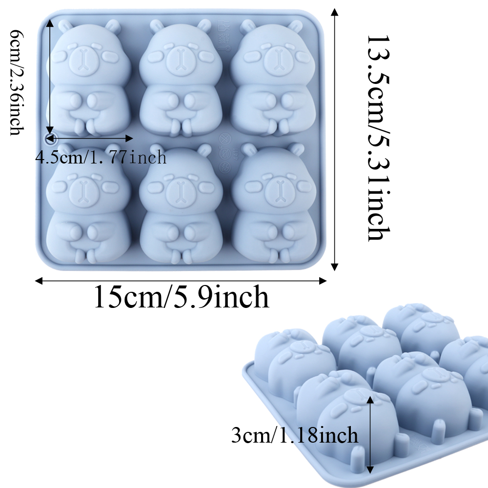 1 stampo in silicone a forma d - Kitchen Baking Utensils recensione e prezzo