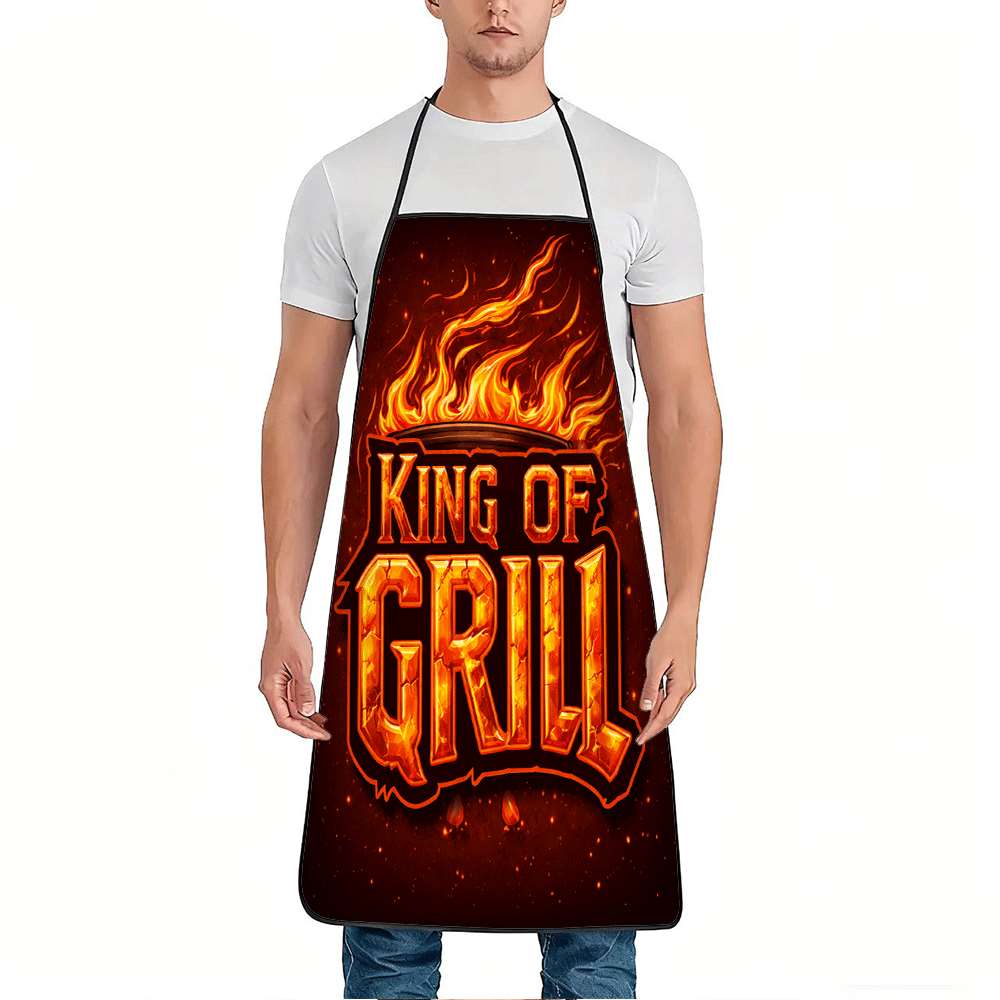 1 grembiule Bbq King, grembiul - Kitchen Baking Gift Ideas recensione e prezzo