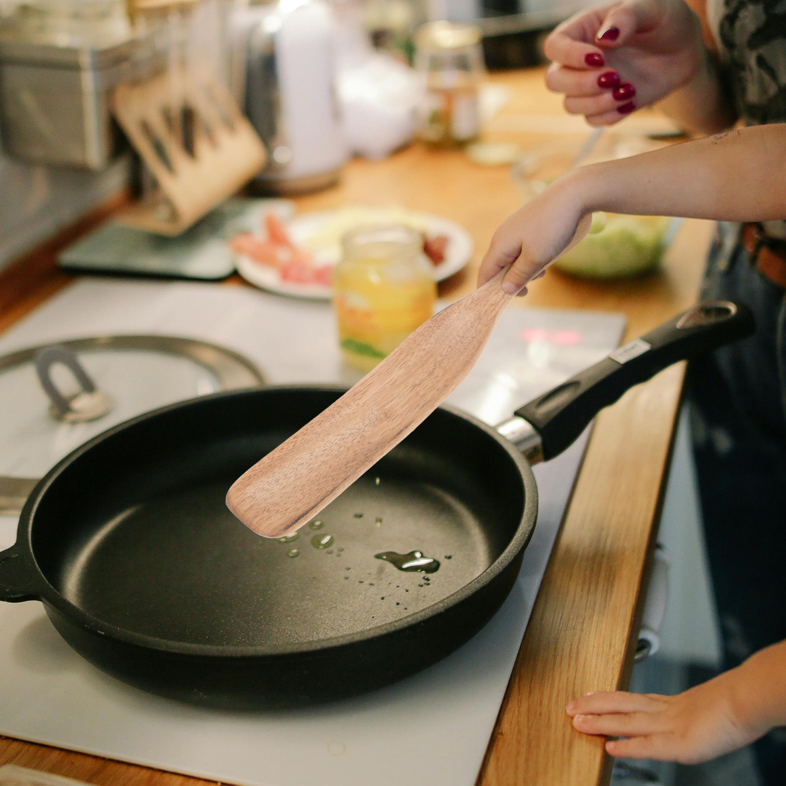 Cucchiaio in Legno, Bastoncino - Kitchen Baking Utensils recensione e prezzo
