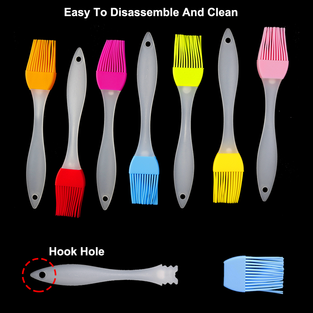 1 pz 7 colori spazzola in sili - Kitchen Baking Brush recensione e prezzo