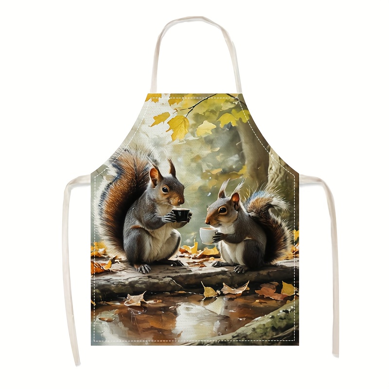Grembiule in Lino con Stampa S - Kitchen Baking Gift Ideas recensione e prezzo