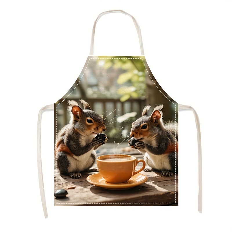 Grembiule in Lino con Stampa S - Kitchen Baking Gift Ideas recensione e prezzo