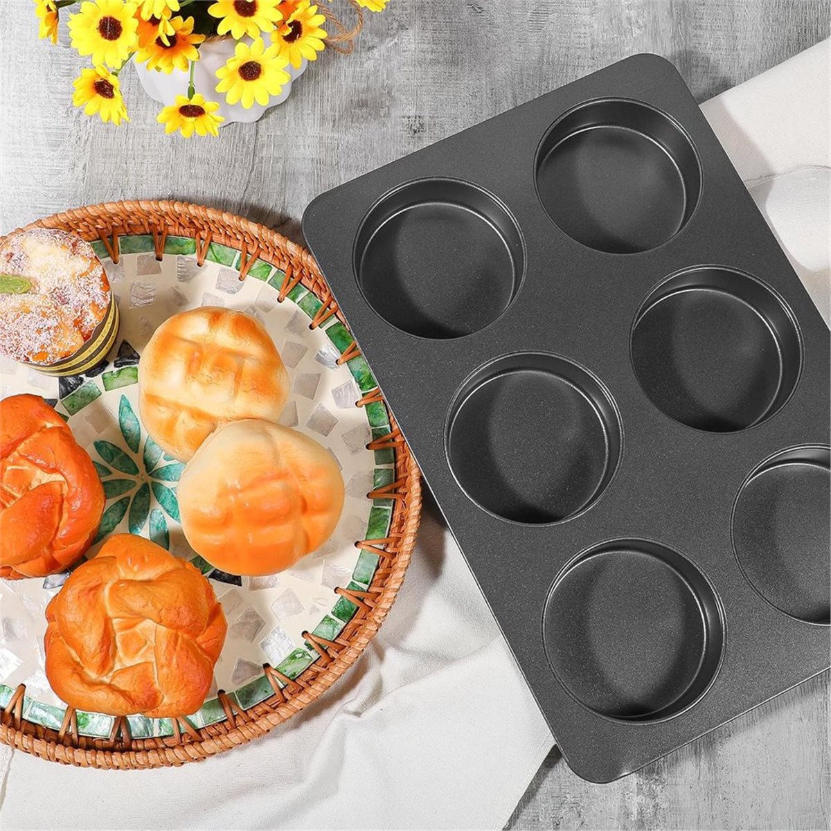 A67T NUOVA Teglia Antiaderente - Muffin Tin Nonstick recensione e prezzo