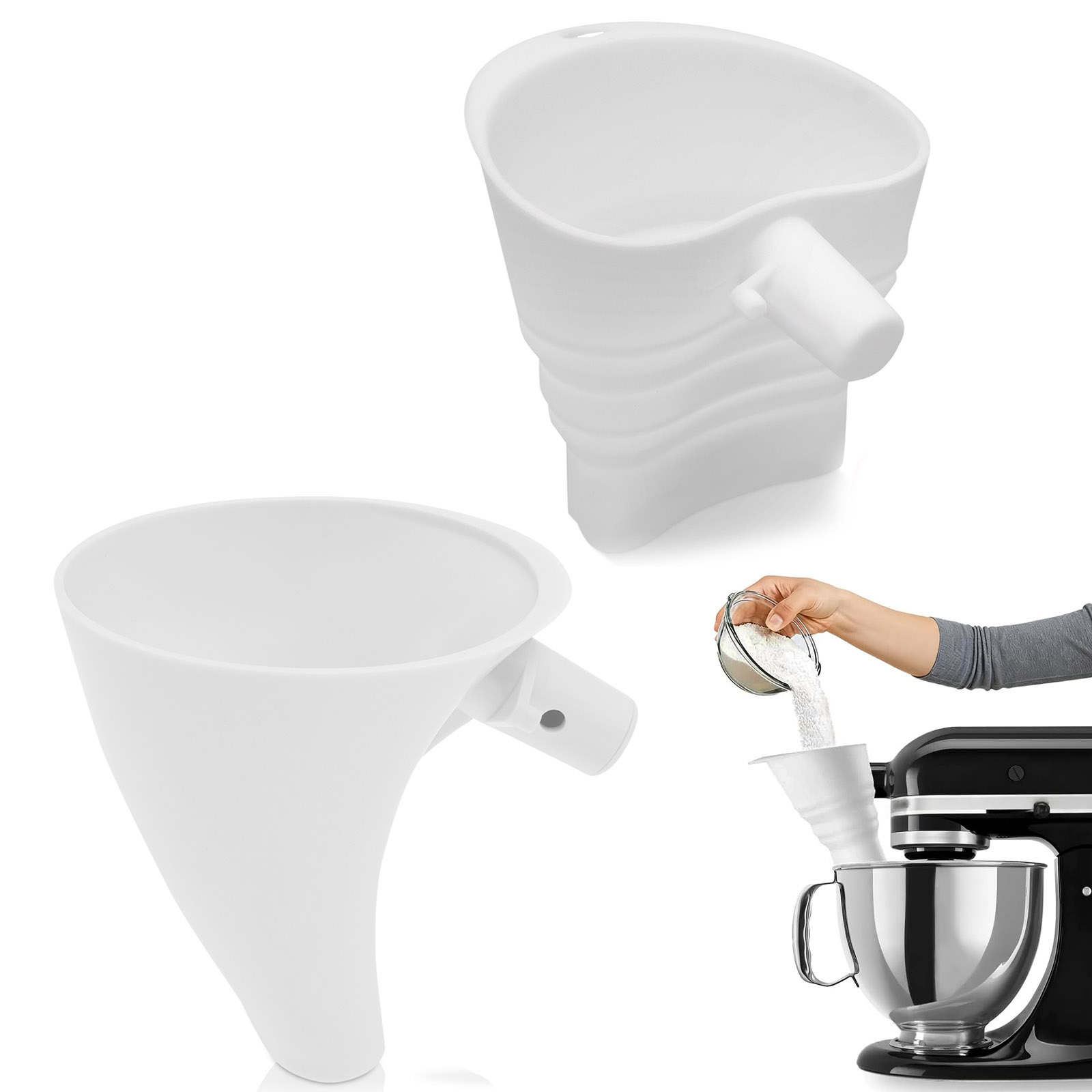 Imbuto per farina in silicone  - Kitchen Baking Mess recensione e prezzo