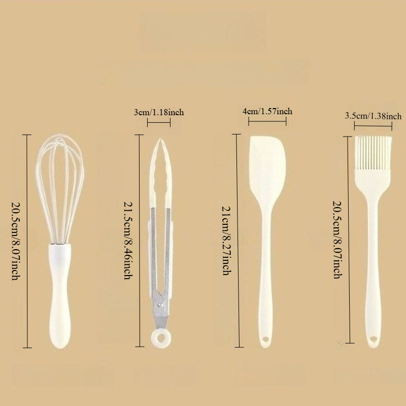 Set da forno 3/4 pezzi Raschie - Kitchen Baking Brush recensione e prezzo