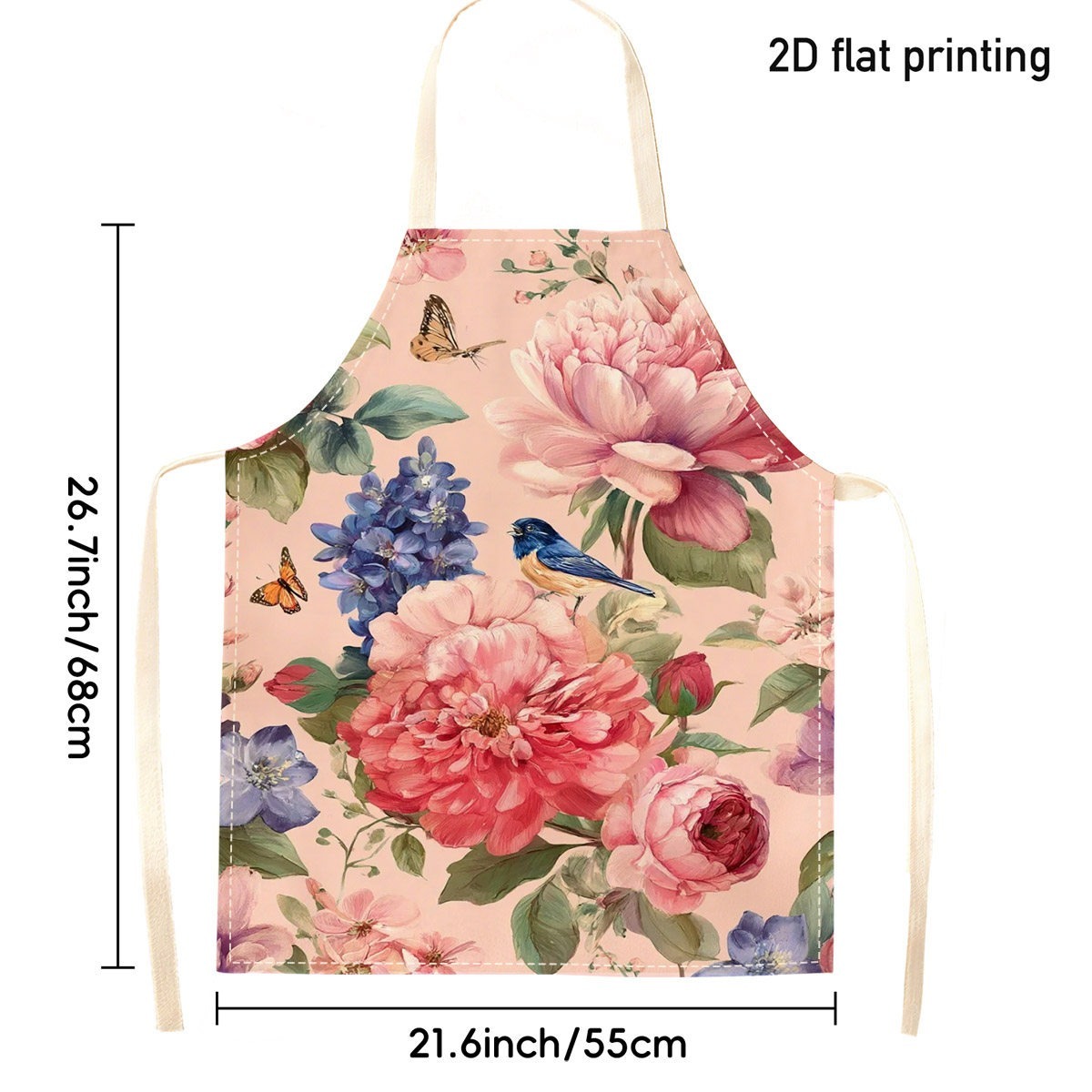 Grembiule in lino con motivo f - Kitchen Baking Gift Ideas recensione e prezzo