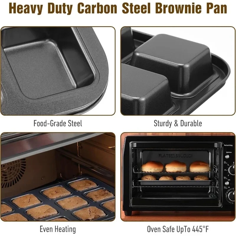 Teglia da Forno Quadrata Antia - Muffin Tin Nonstick recensione e prezzo