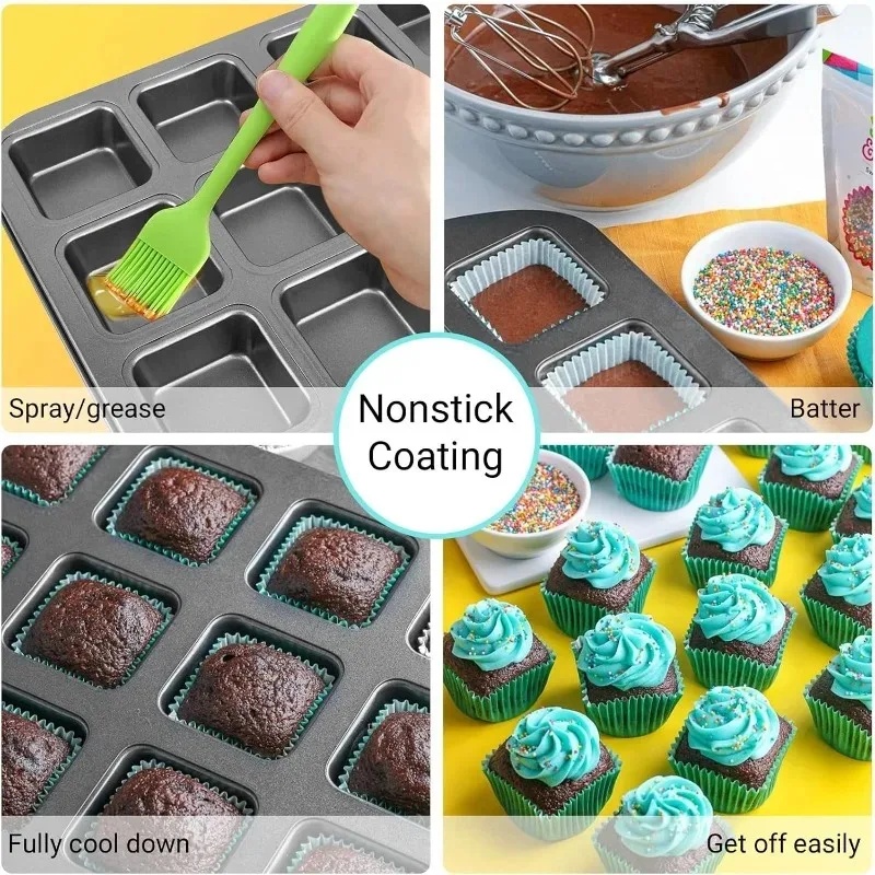 Teglia da Forno Quadrata Antia - Muffin Tin Nonstick recensione e prezzo