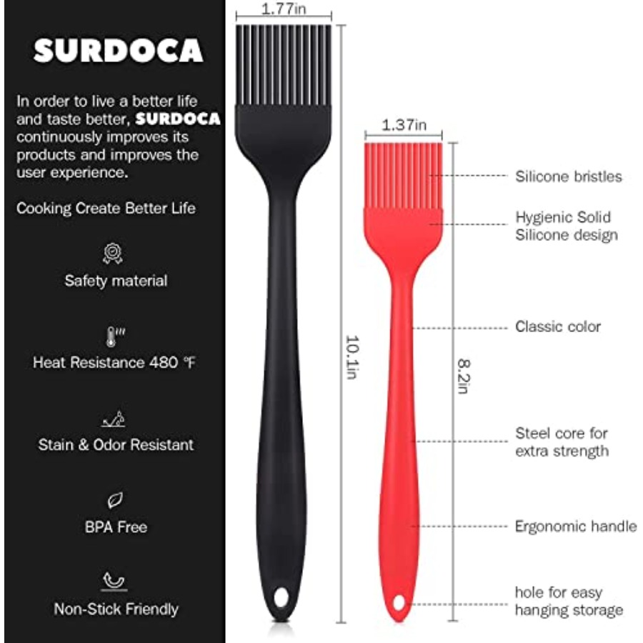 Pennello da Cucina in Silicone - Kitchen Baking Brush recensione e prezzo