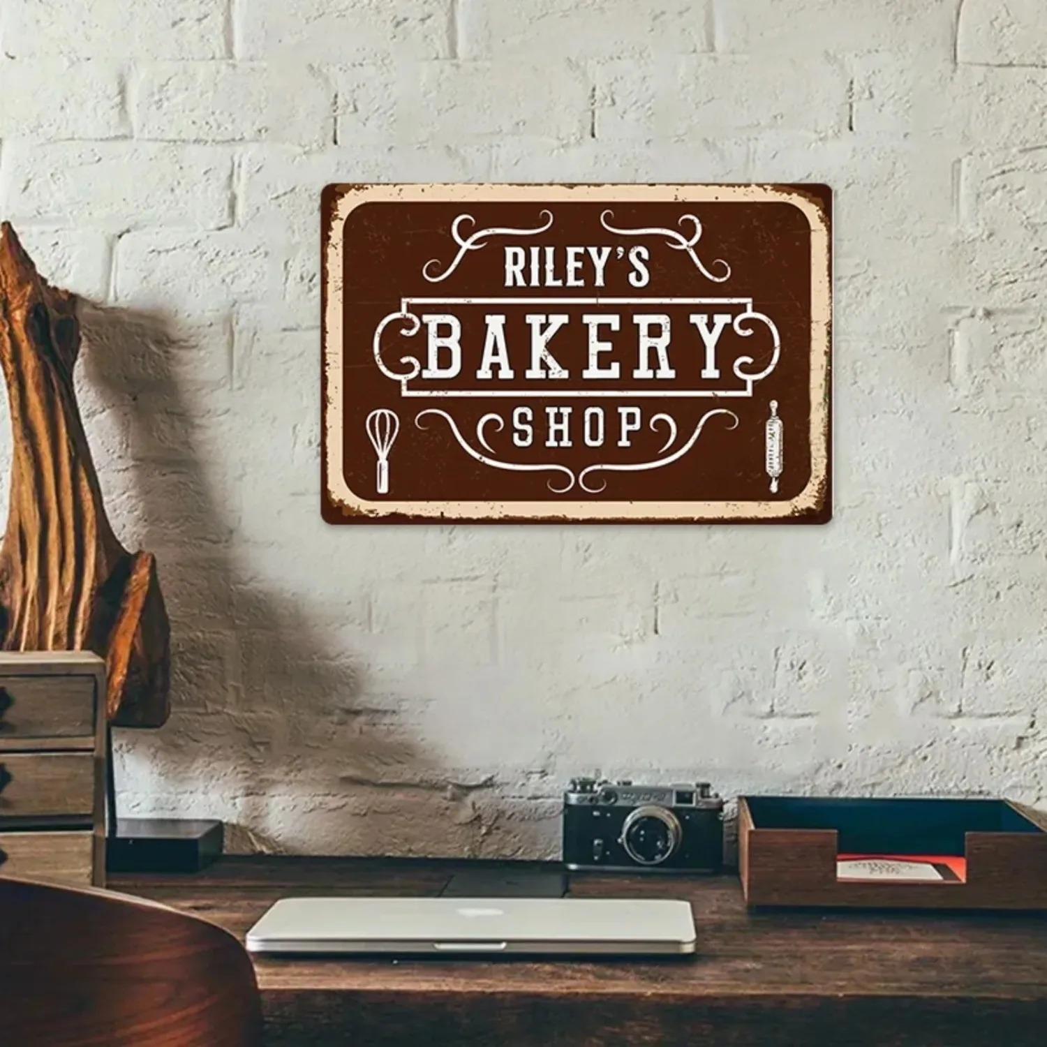 1 pezzo di insegna in metallo  - Kitchen Bakery recensione e prezzo