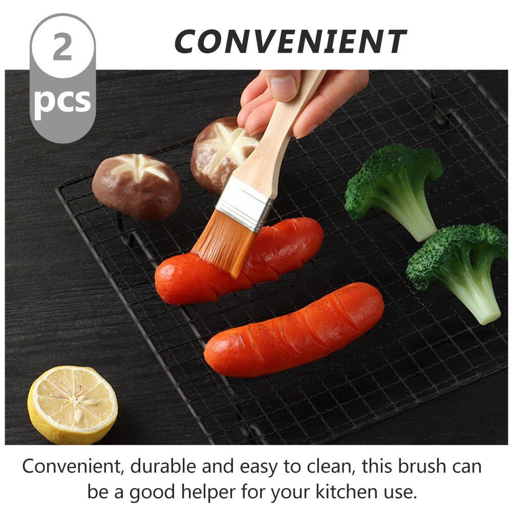 Set di 2 Pennelli in Nylon per - Kitchen Baking Brush recensione e prezzo