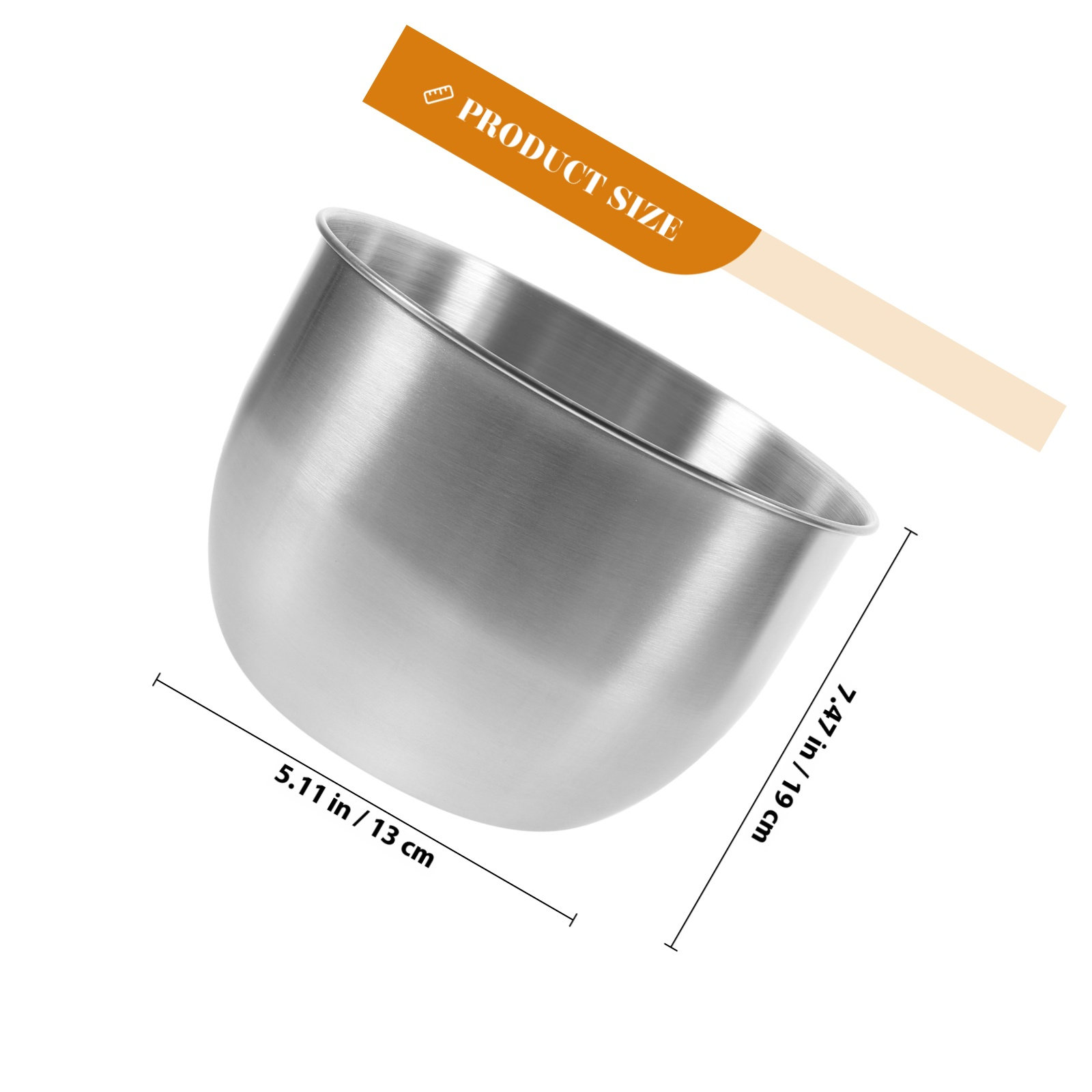 Ciotola Profonda in Acciaio In - Kitchen Baking Storage recensione e prezzo