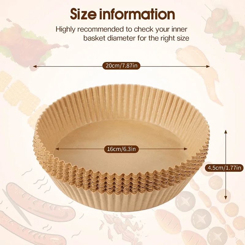 Cartine per Friggitrice ad Ari - Kitchen Paper For Baking recensione e prezzo