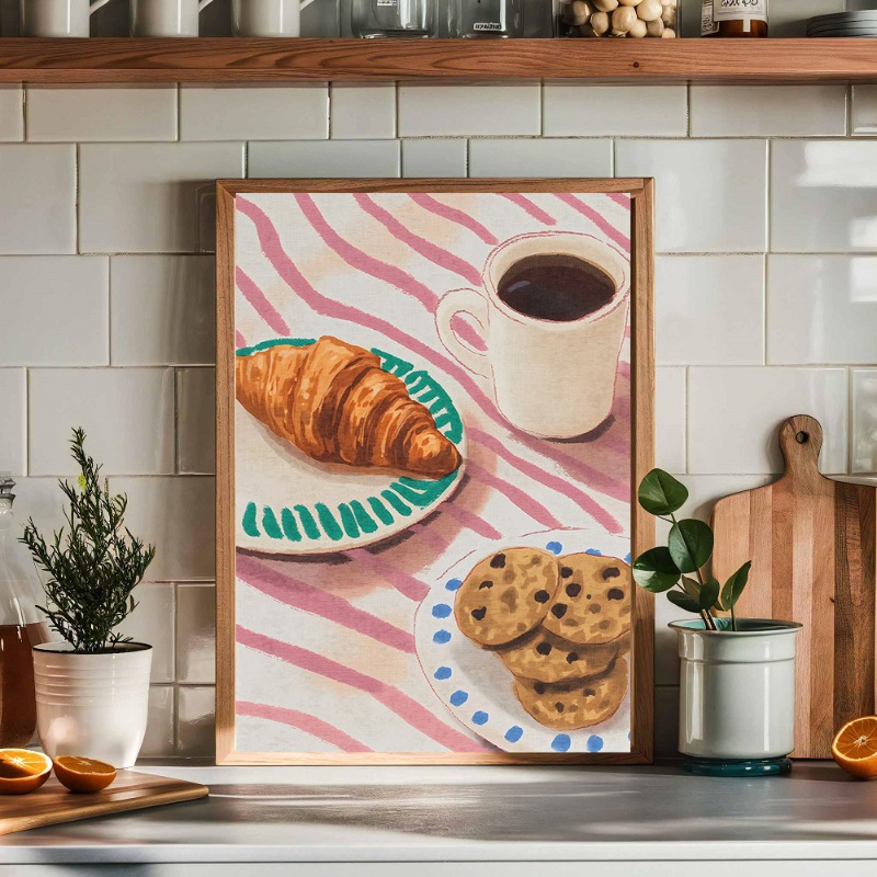 Poster artistico su tela con c - Kitchen Bakery recensione e prezzo